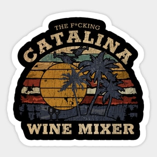 VINTAGE NEW COLOR CATALINA WINE MIXER Sticker